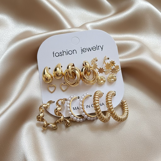 Fancy Earrings Combo Set – Party & Casual Wear Jewellery