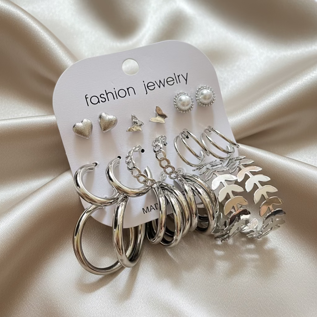 Classic Earrings Combo – Perfect for All Occasions