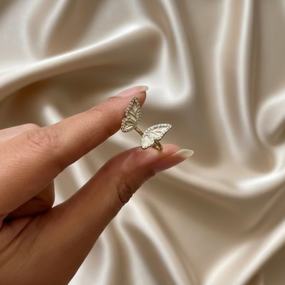 Butterfly Ring – Non-Tarnish & Adjustable