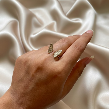 Butterfly Ring – Non-Tarnish & Adjustable