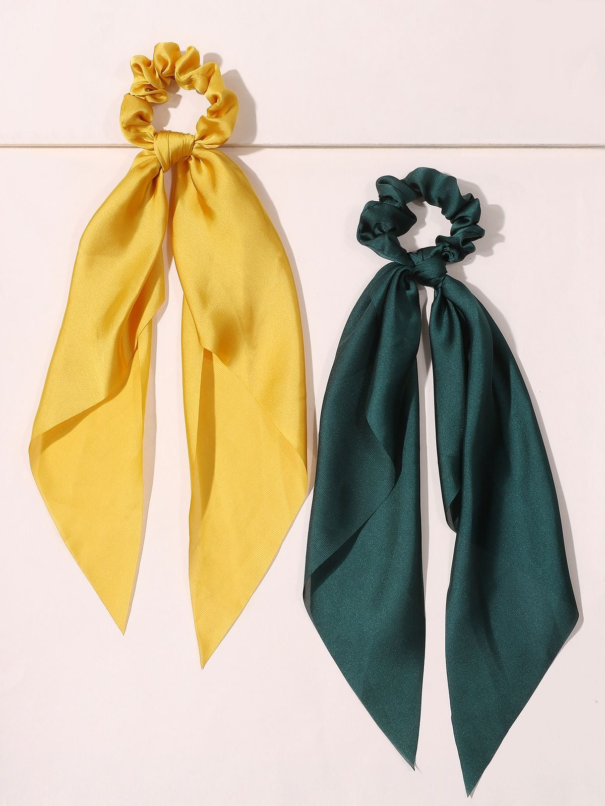 Satin Tail Scrunchies
