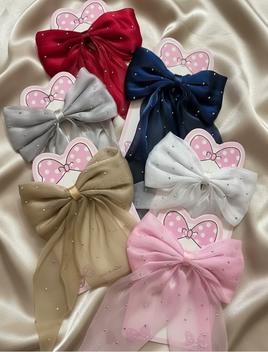 Fancy Bow Hair Clip