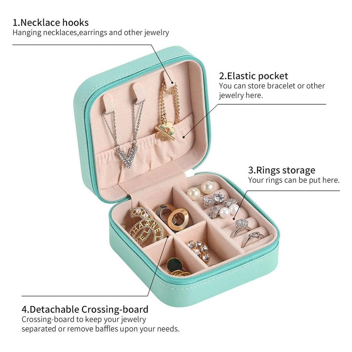 Small Jewellery Organiser Box
