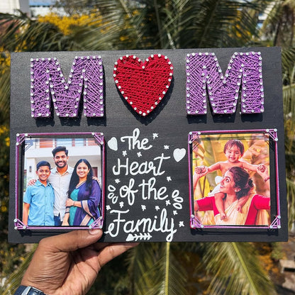 MOM String Art Frame