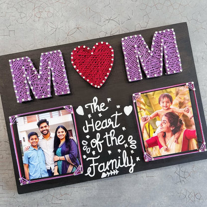 MOM String Art Frame