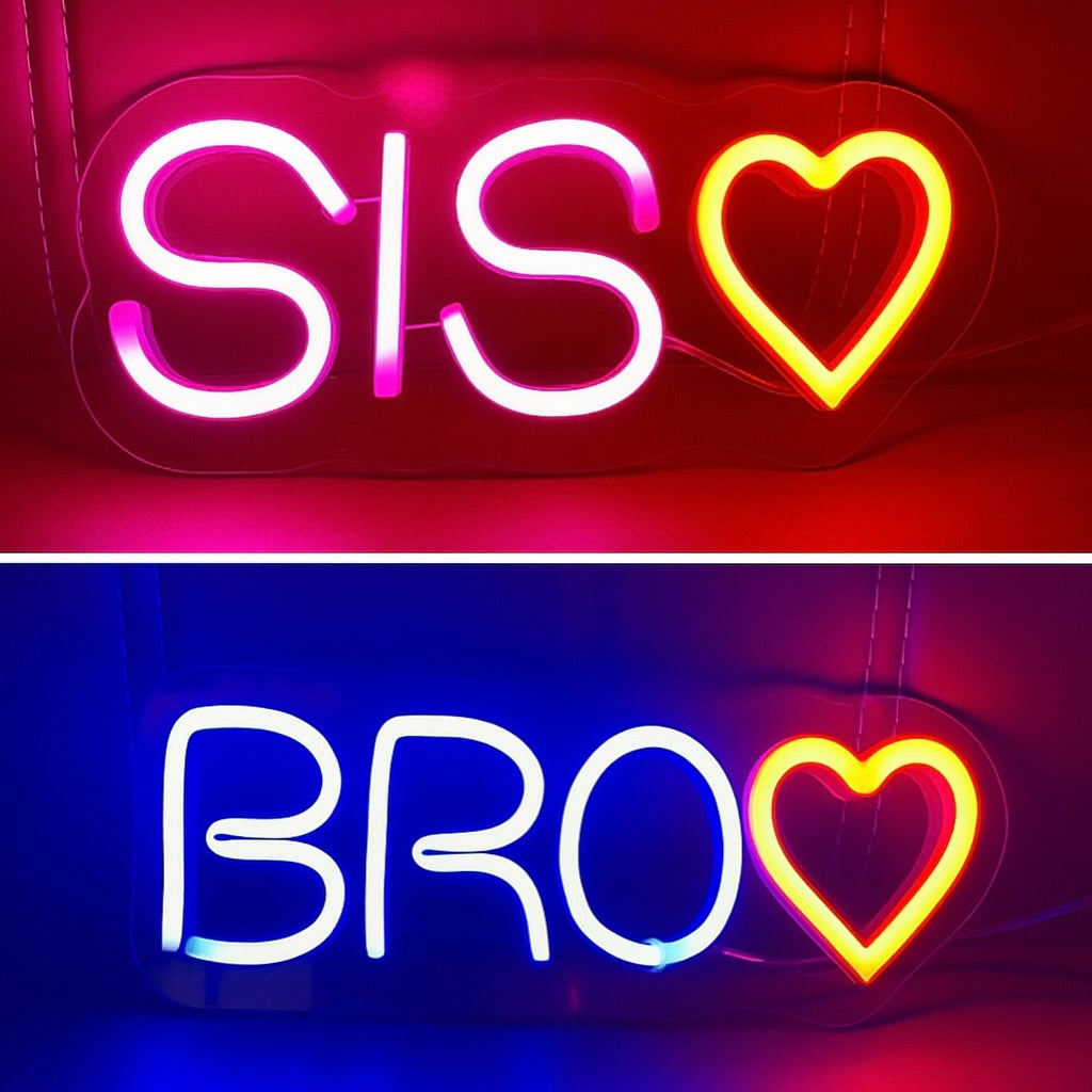 SIS & BRO Neon Lights