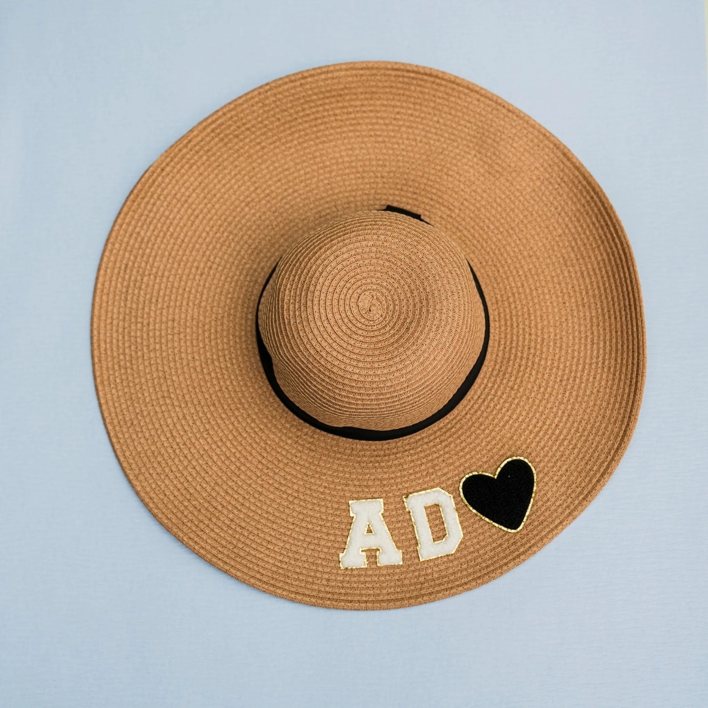 Personalized Monogram Straw Hat