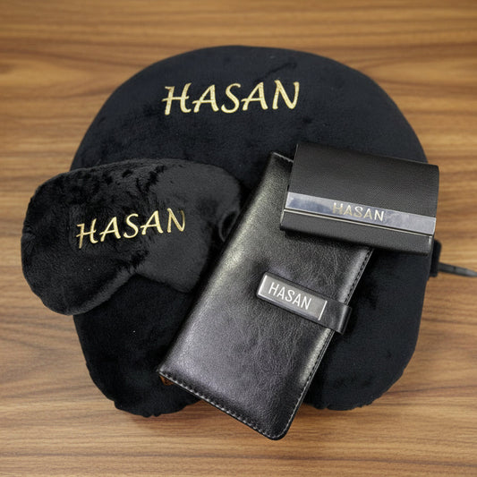 Personalized Men's Premium Travel & Essentials Combo