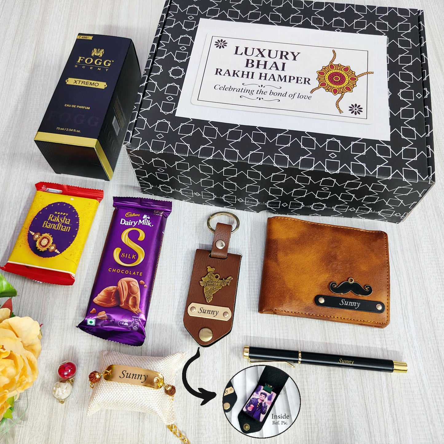 Personalized Luxury Rakhi Hamper