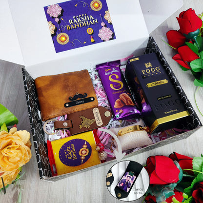 Personalized Luxury Rakhi Hamper