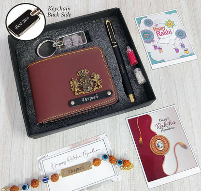 Personalized Premium Rakhi Combo