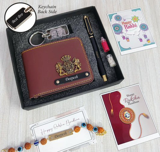 Personalized Premium Rakhi Combo