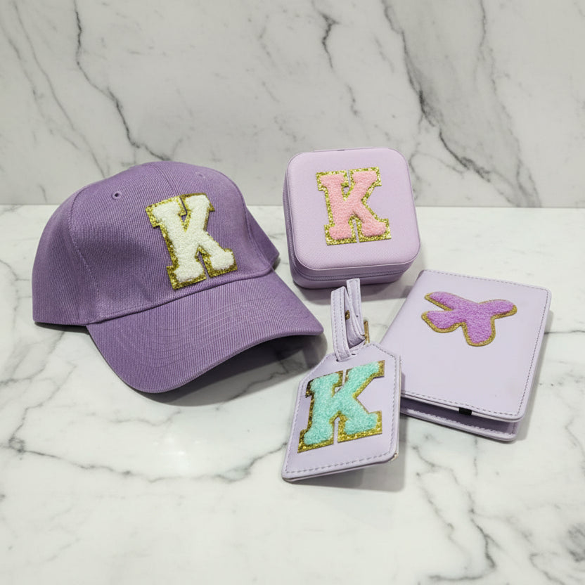 Personalized Travel Monogram Set