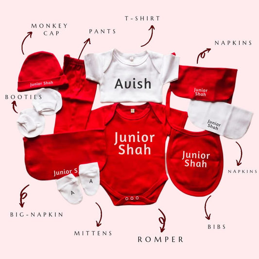 Personalized 10-in-1 Baby Essential Set