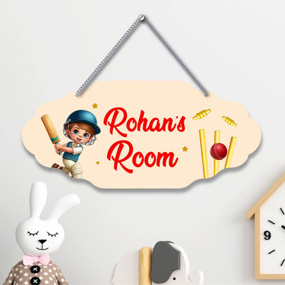 Personalized Kids MDF Door Plate
