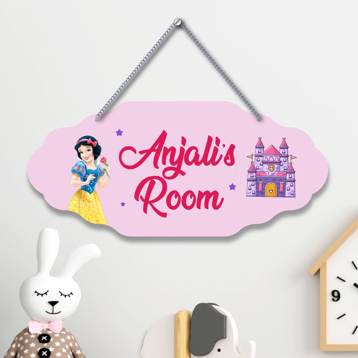 Personalized Kids MDF Door Plate