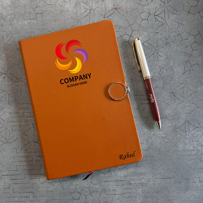 Premium Octane Magnet Lock Diary & Pen Set