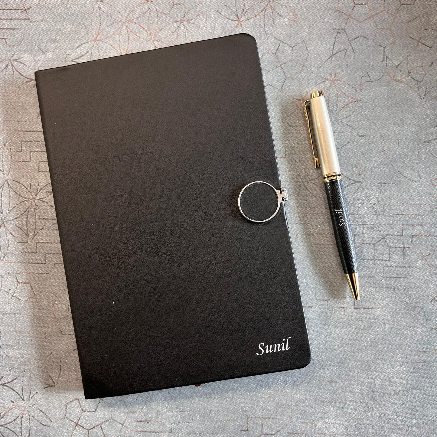 Premium Octane Magnet Lock Diary & Pen Set