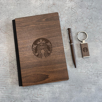 Premium 3-in-1 Wooden Finish Gift Set