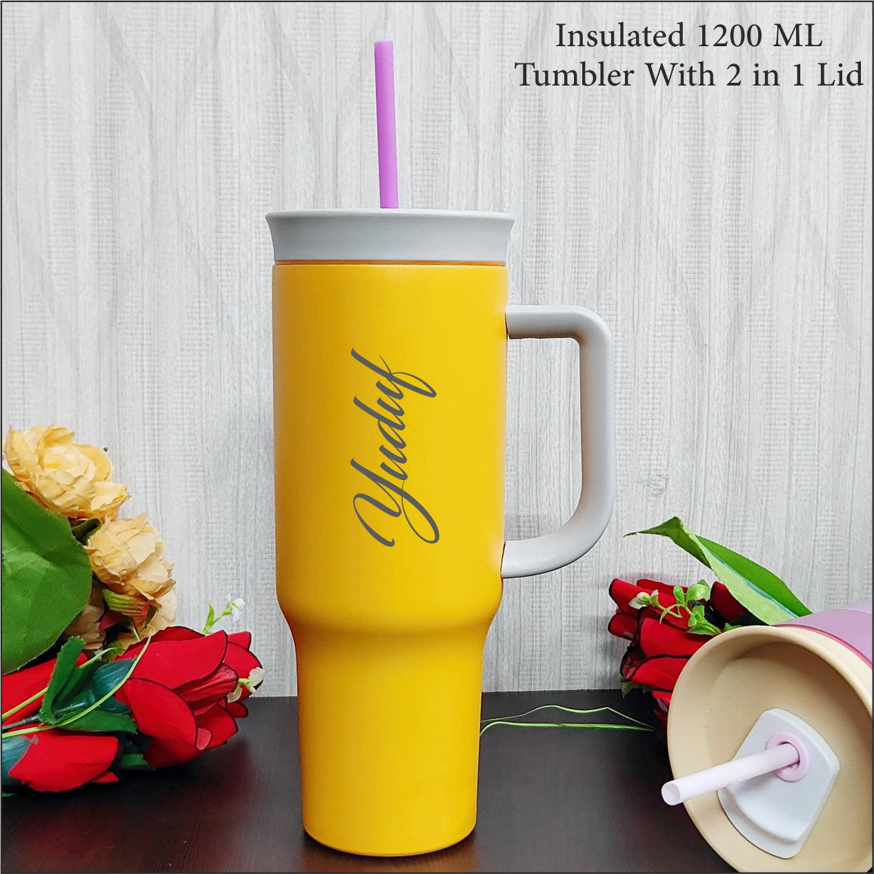 Personalized Insulated 2-in-1 Tumbler (1200 ML)