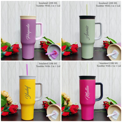 Personalized Insulated 2-in-1 Tumbler (1200 ML)