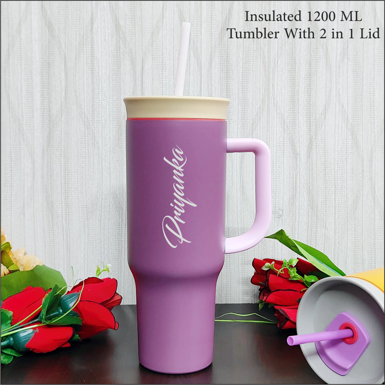 Personalized Insulated 2-in-1 Tumbler (1200 ML)