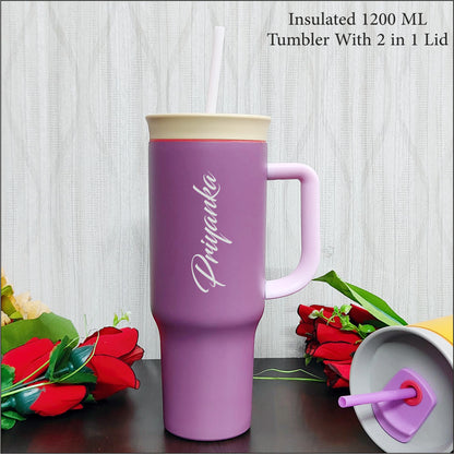 Personalized Insulated 2-in-1 Tumbler (1200 ML)
