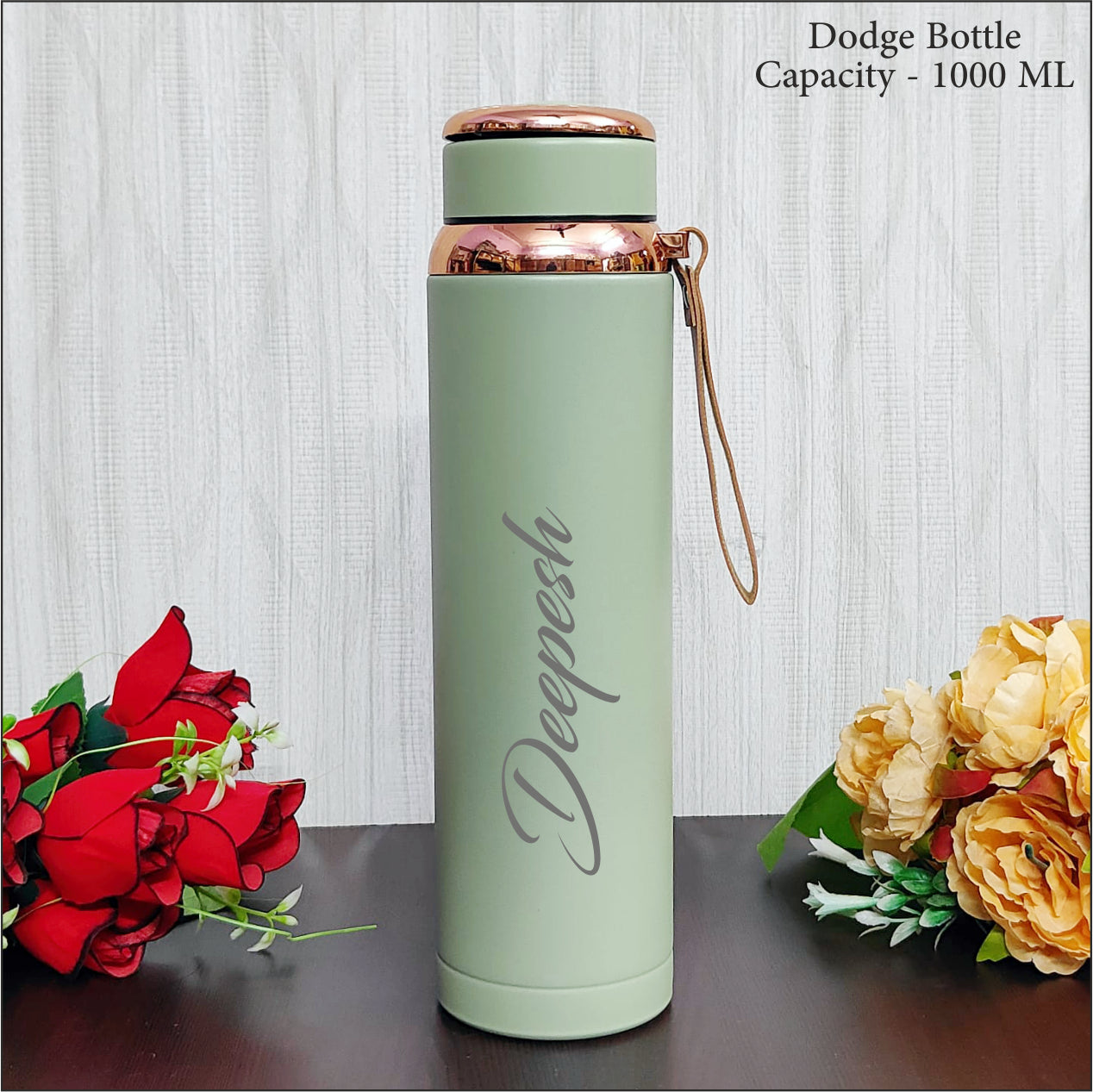 Personalized 1000 ML Turbo Stainless Steel Flask