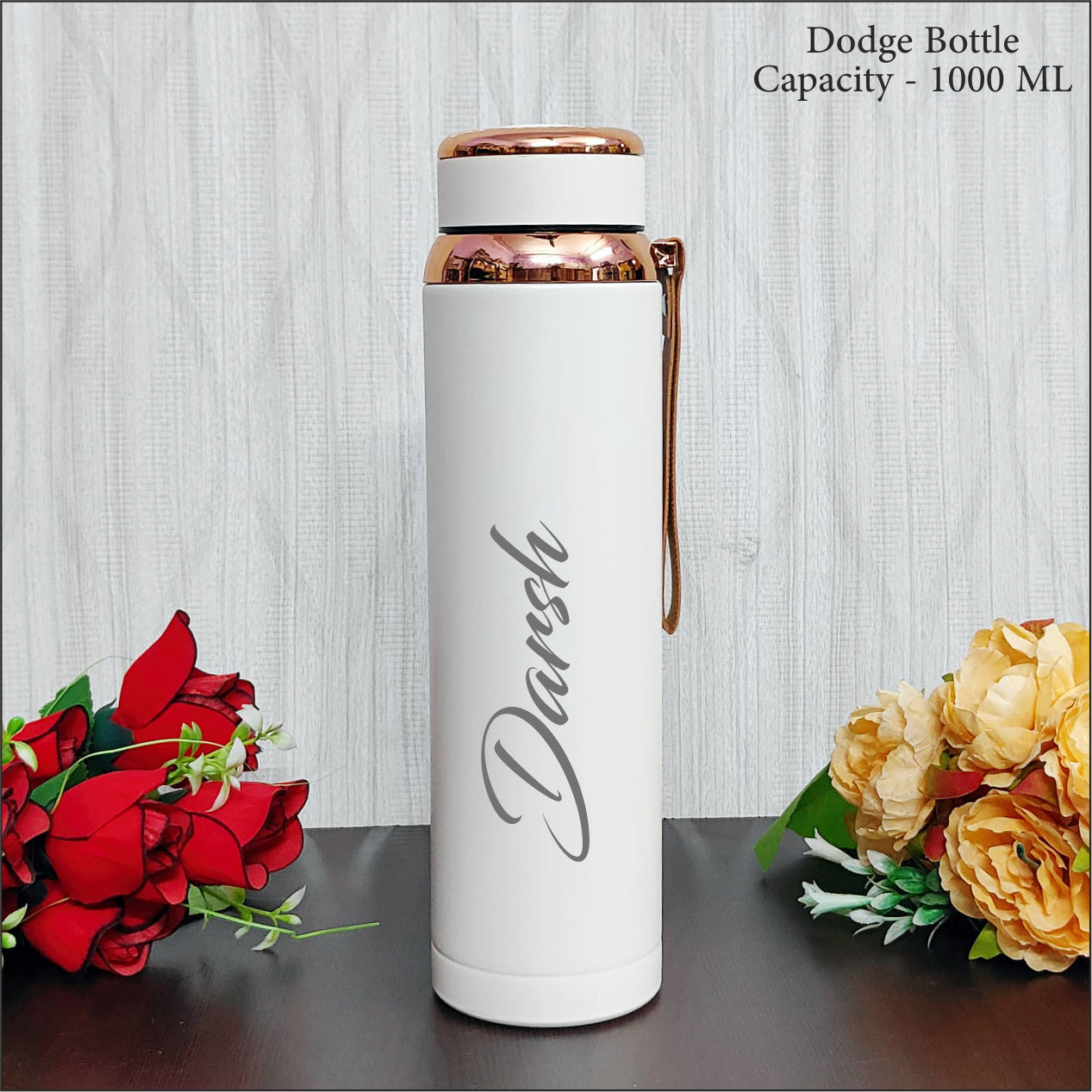Personalized 1000 ML Turbo Stainless Steel Flask
