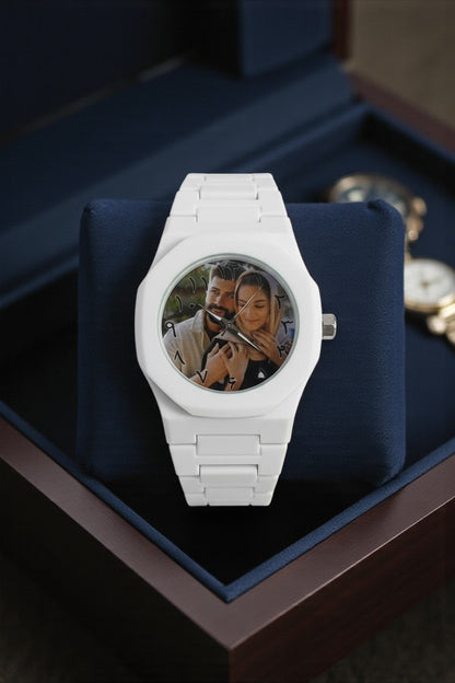 Personalized Executive Matte Finish Metal Watch