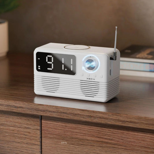 Eon Max Retro Speaker & Wireless Charger