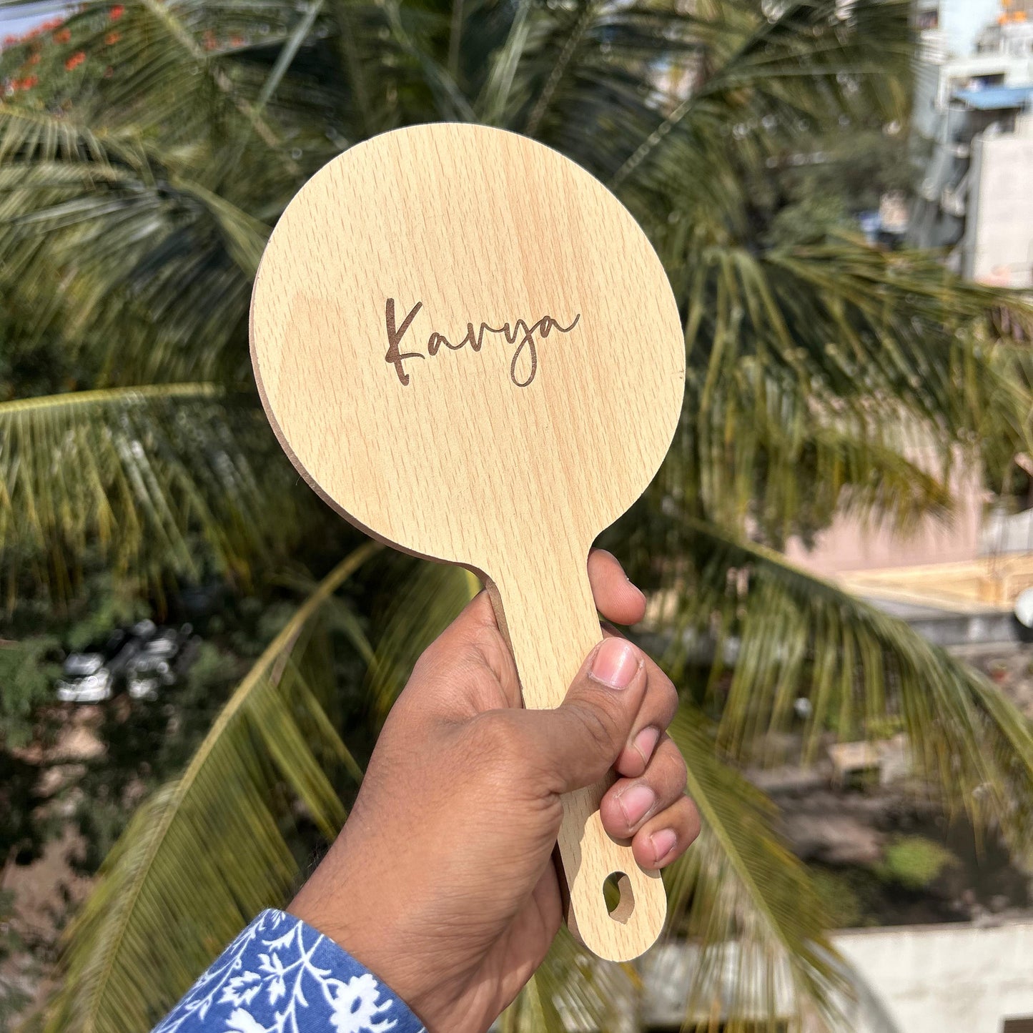 Customised Wooden Mirror