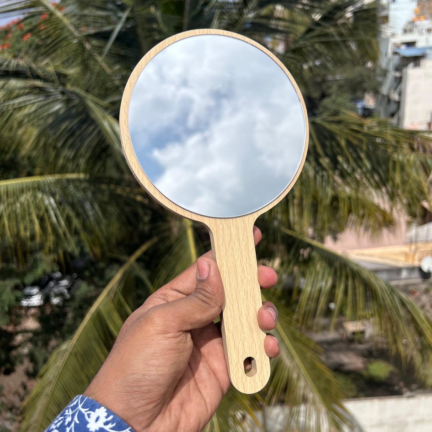Customised Wooden Mirror