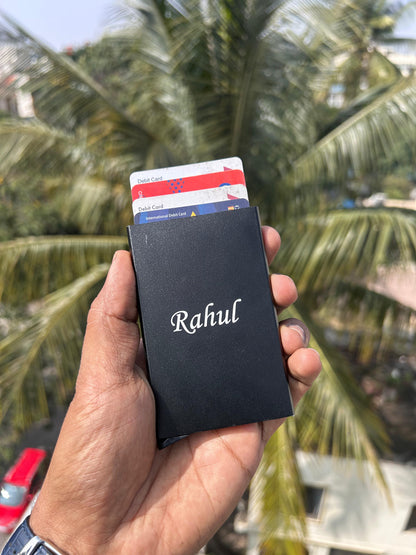 VISA RFID Card Holder – Personalised & Secure