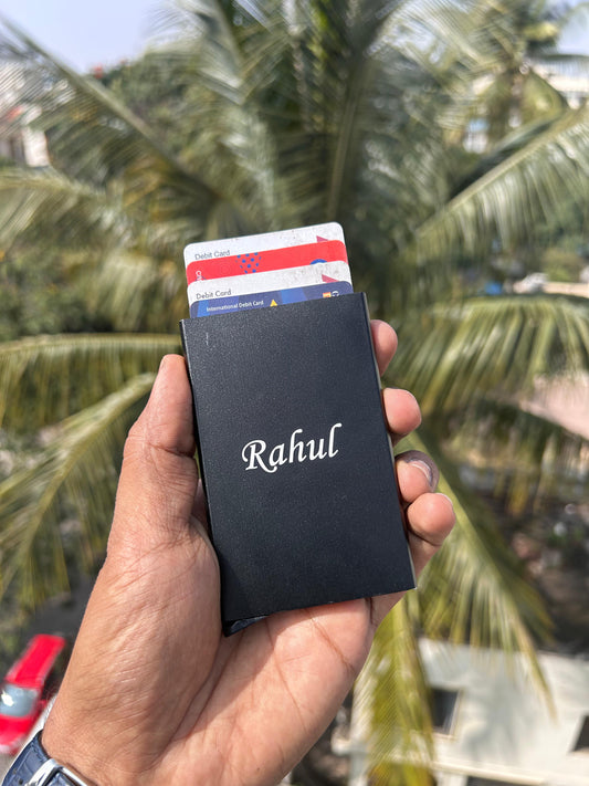 VISA RFID Card Holder – Personalised & Secure