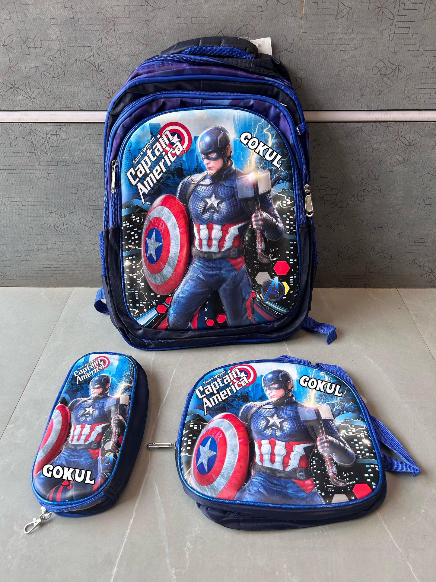 Personalized Premium Quality 3-in-1 Combo Set For Kids