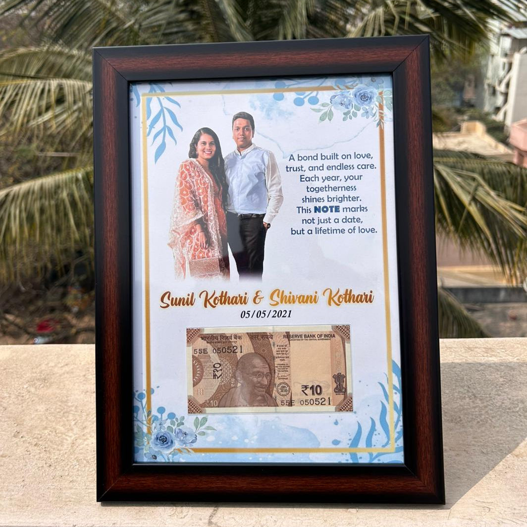 Currency Dated Frame – A Timeless Memory in a Frame