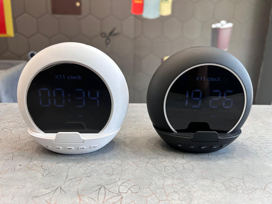 X11 Bluetooth Speaker with Alarm & Digital Clock