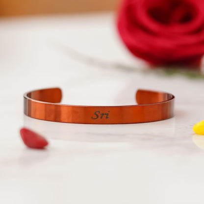 Personalized Stainless Steel Unisex Adjustable Kada