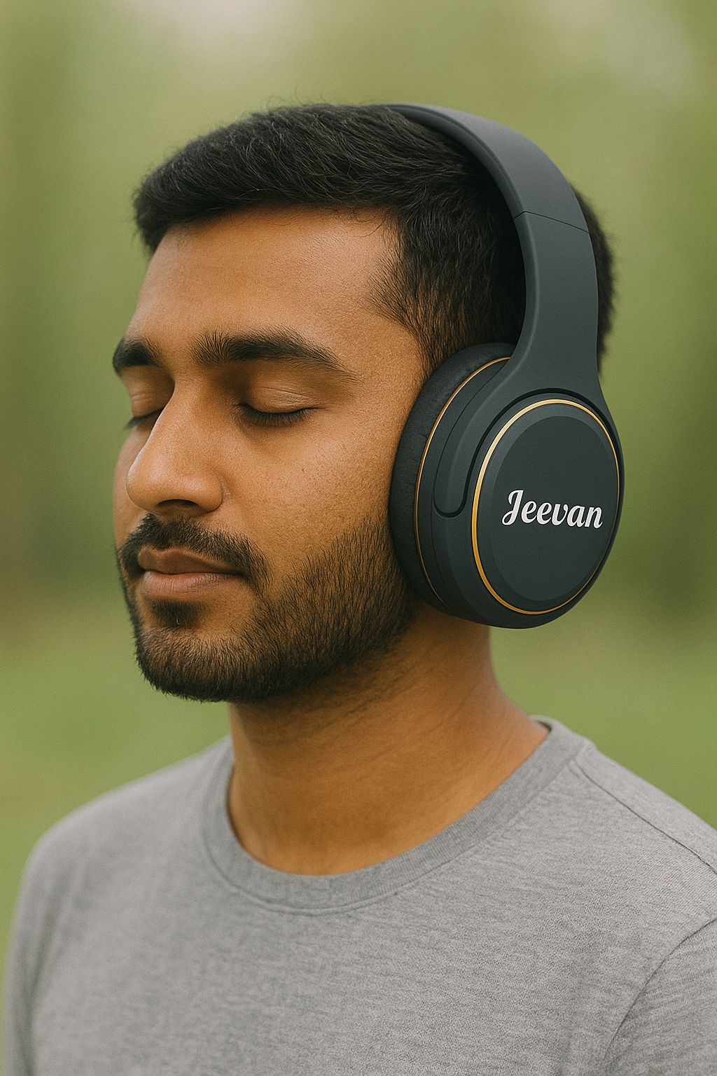 Customised Wireless RGB Headphones