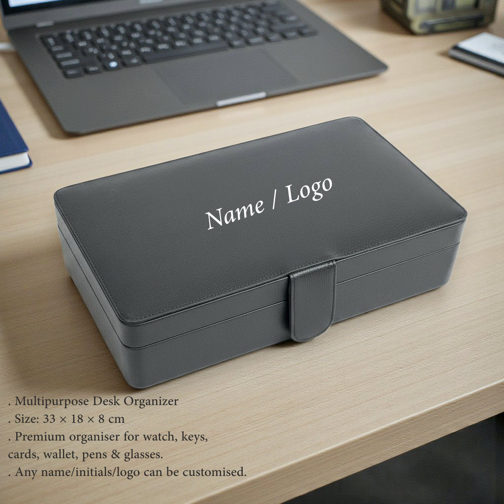 Personalized Multipurpose Desk Organizer