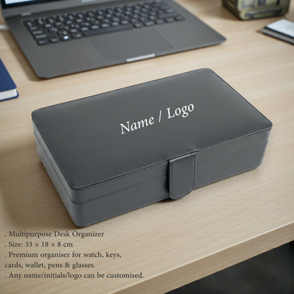 Personalized Multipurpose Desk Organizer