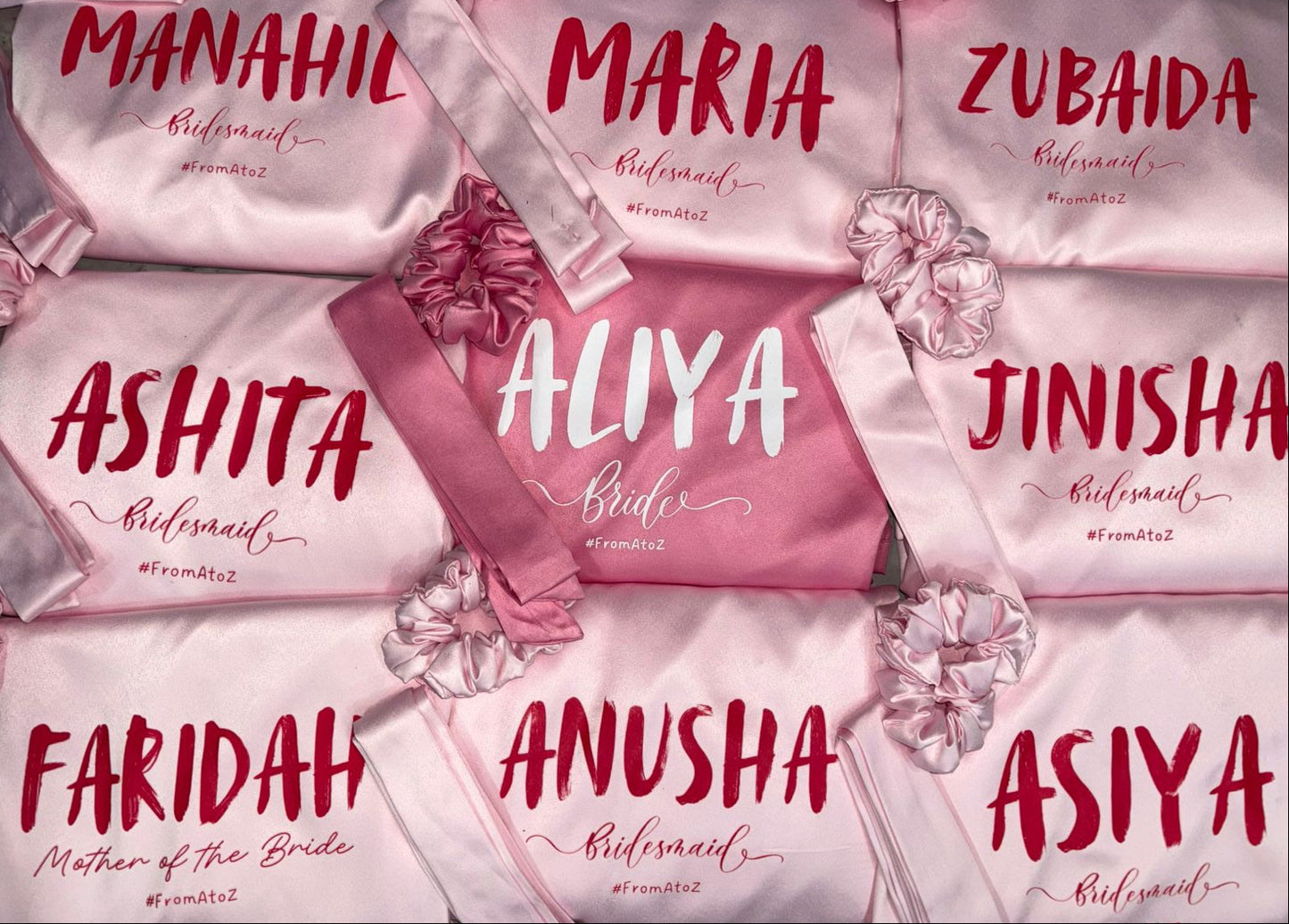 Personalized Premium Satin Robes