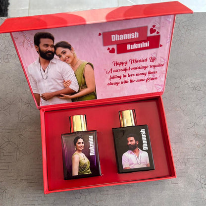Personalized Couple Perfume Gift Set