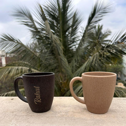 Personalized Eco-Friendly Wheat Husk Mug