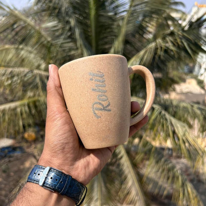 Personalized Eco-Friendly Wheat Husk Mug