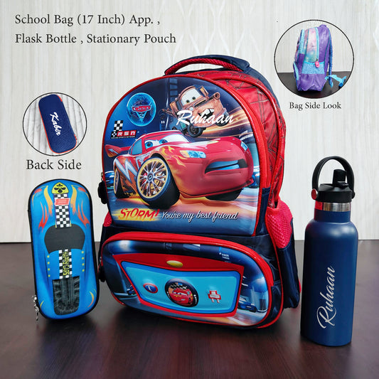 Personalized 3 In 1 School Bag Combo