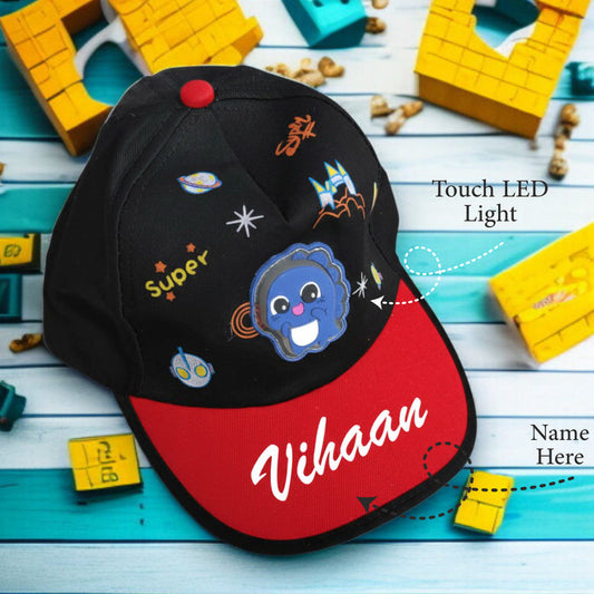 Personalized Space Theme Lighting Cap for Kids