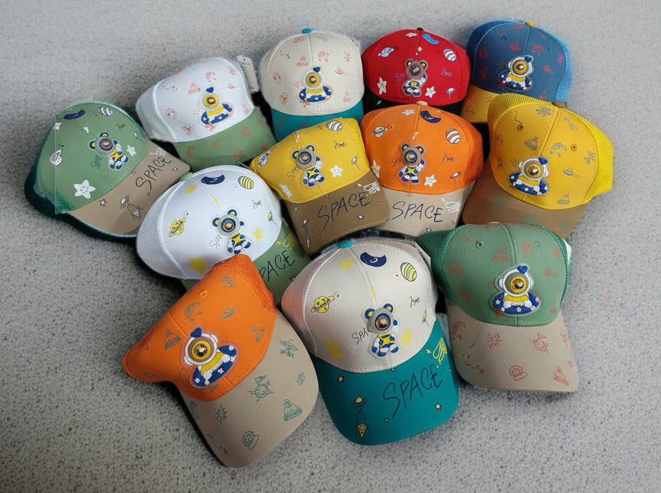 Personalized Space Theme Lighting Cap for Kids