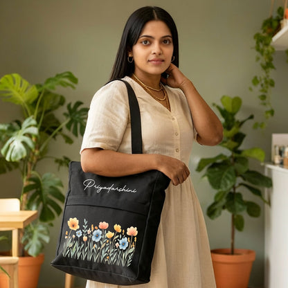 Personalized Premium Canvas Tote Bag